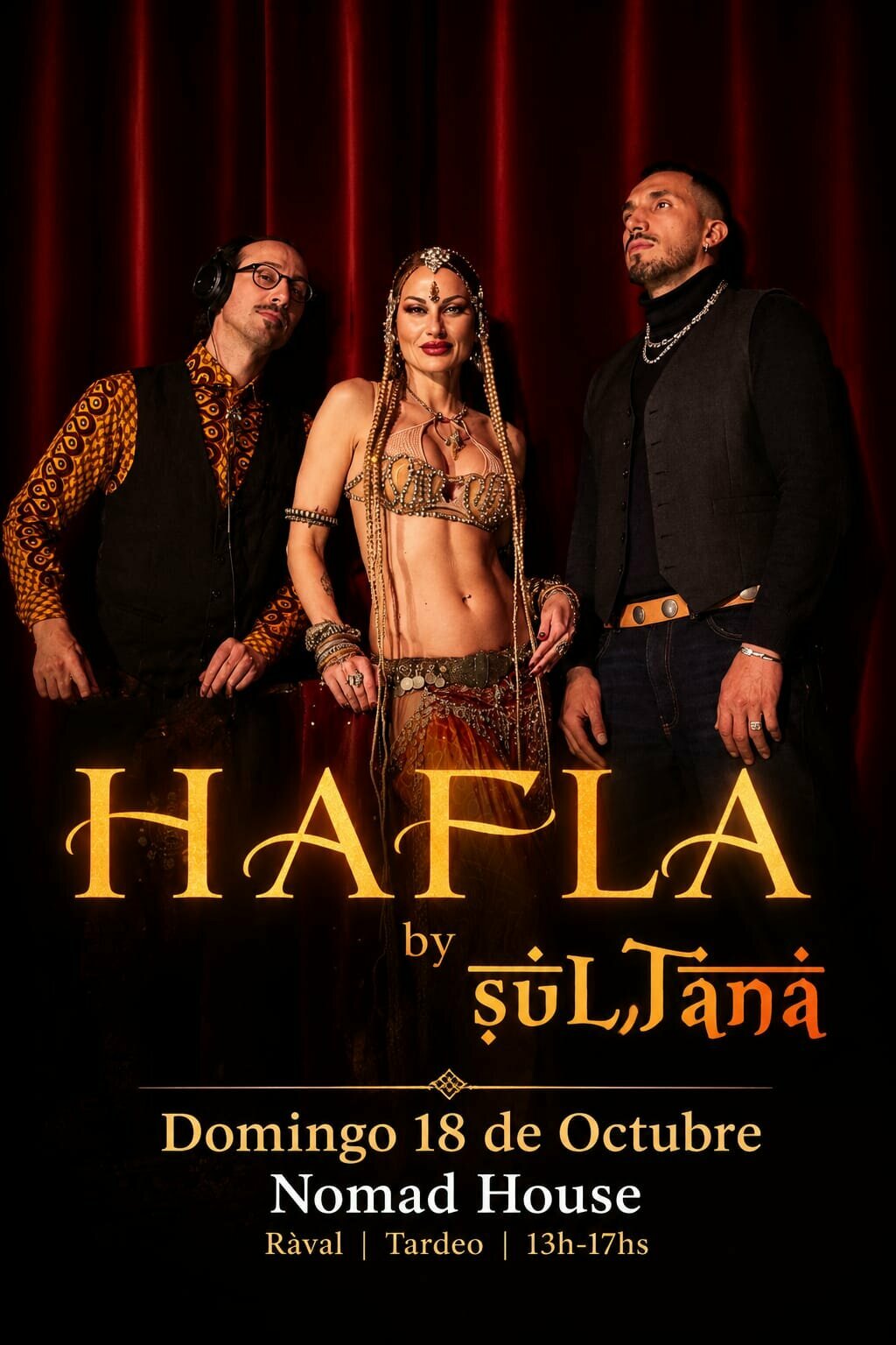 SULTANA presenta HAFLA — Tardeo 2ª Edición en Barcelona