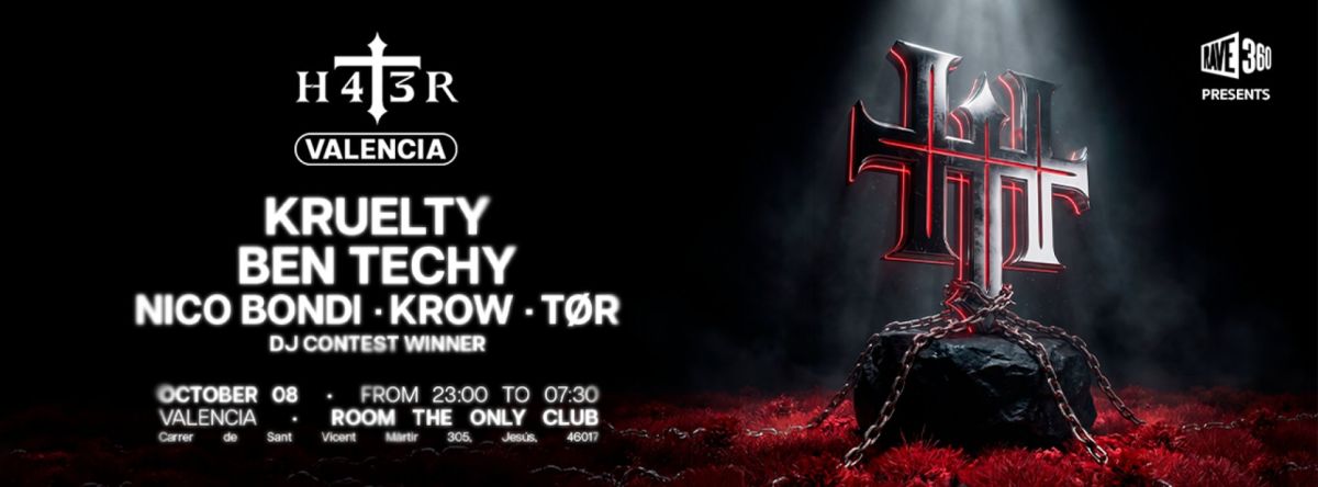 H4T3R Club en Room the Only Club Valencia