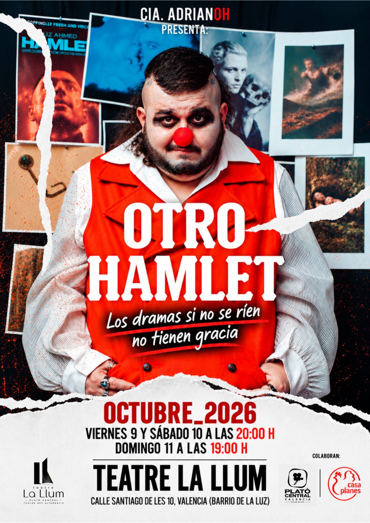 Otro Hamlet: Teatro innovador en Valencia, 9 de octubre