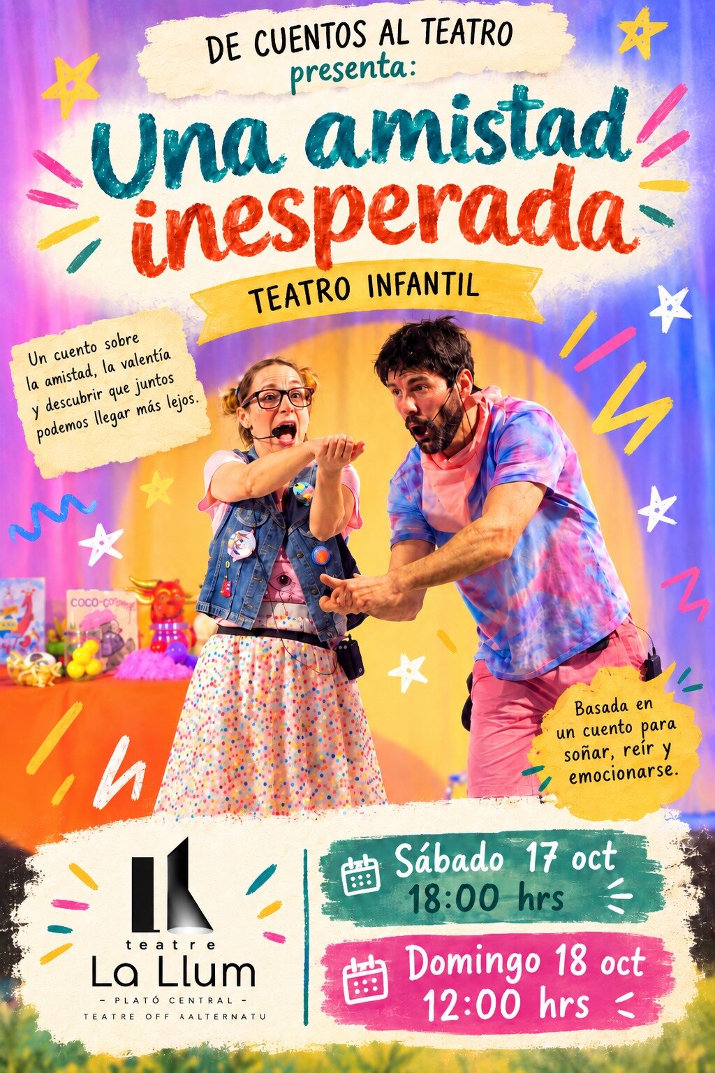 Obra infantil 'Una amistad inesperada' en Valencia