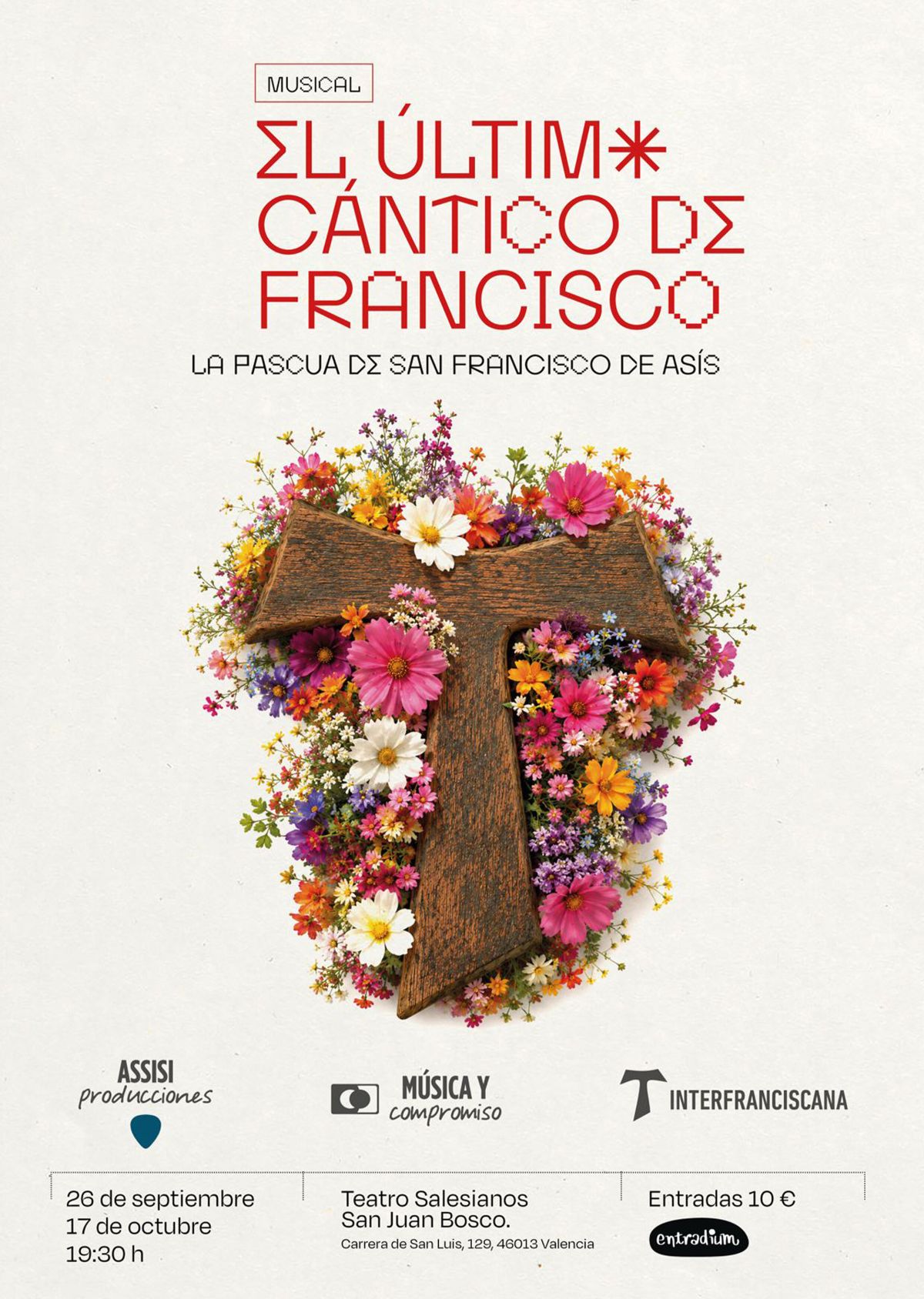 El Último Cántico de Francisco: Teatro en Valencia