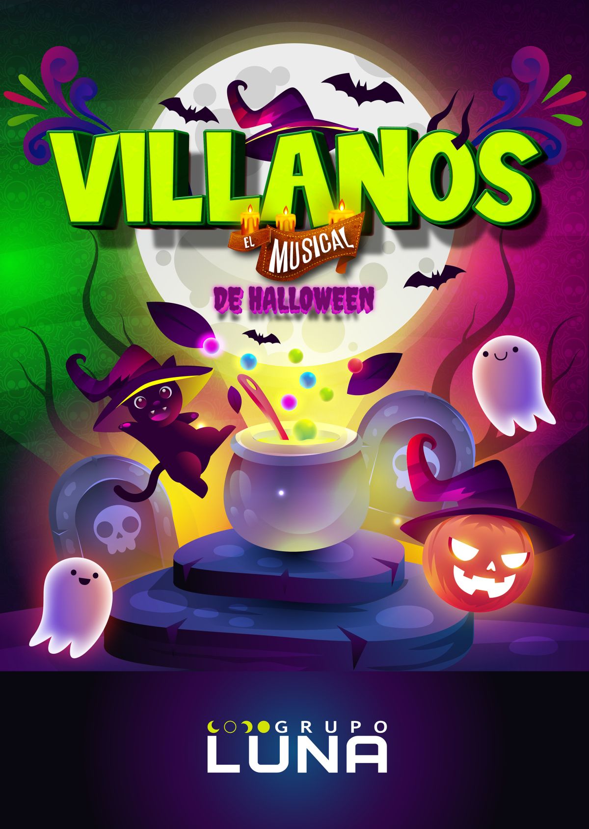 Disfruta Villanos, el musical de Halloween en Valencia