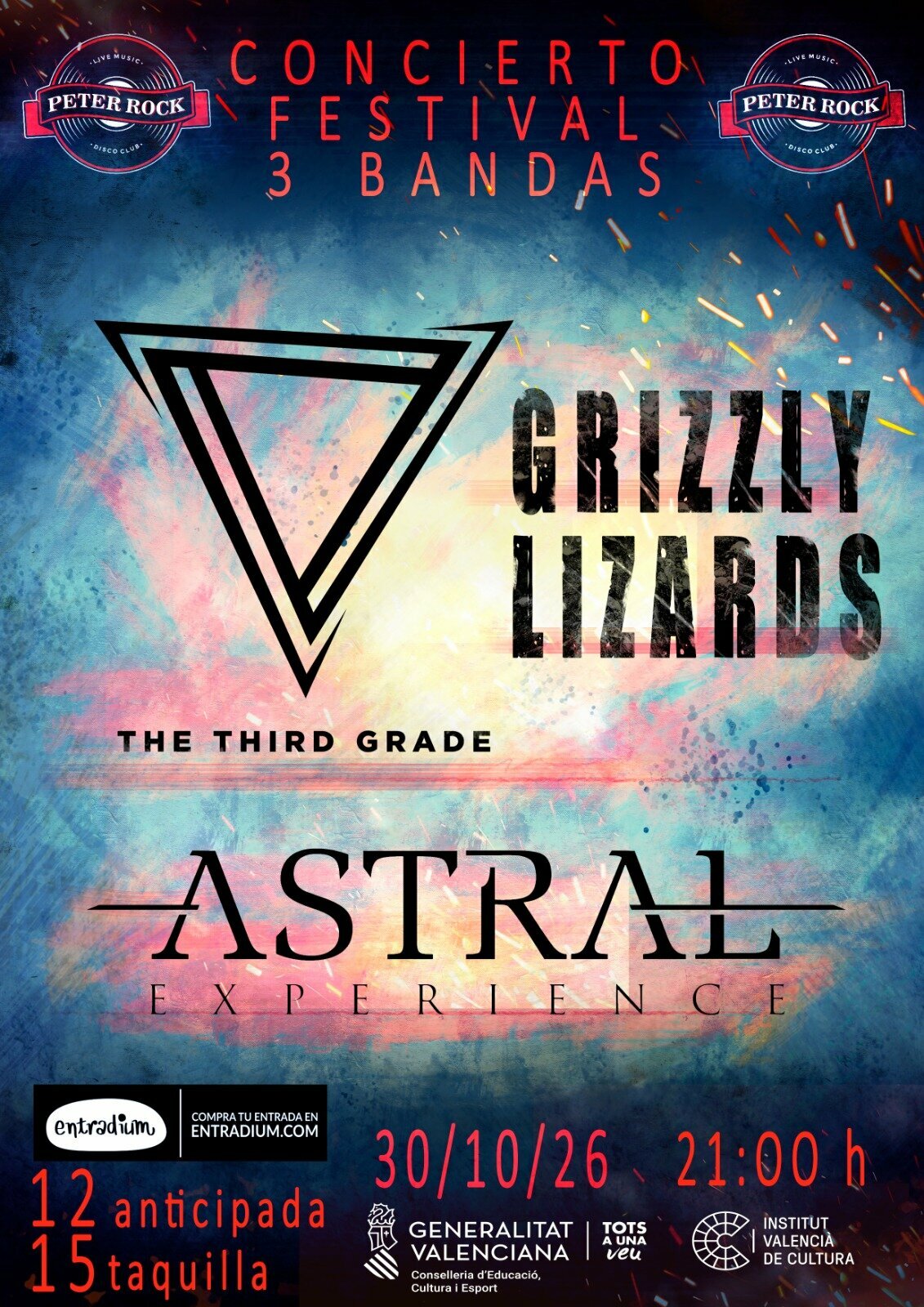 Astral Experience y más en directo en Valencia