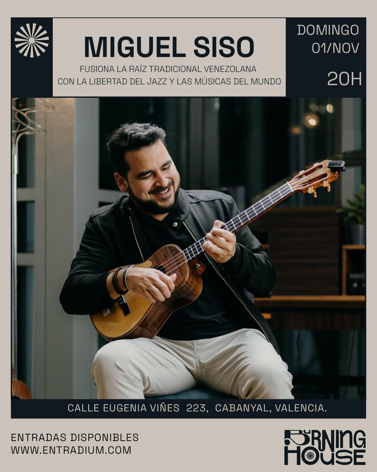 Concierto de Miguel Siso en Valencia - 1 de Noviembre