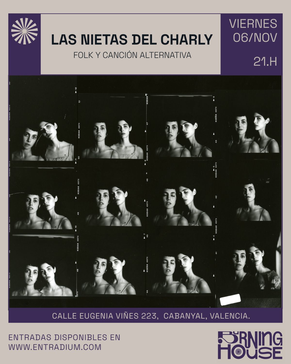 Las Nietas del Charly en Valencia, 6 de noviembre 2026