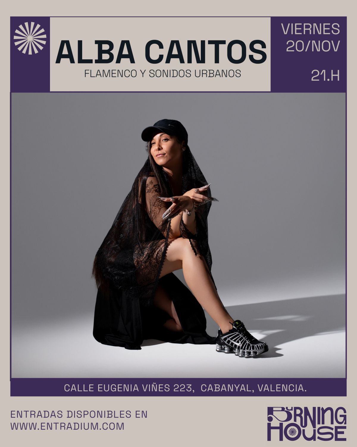 Alba Cantos en vivo en Valencia - 20 de noviembre 2026