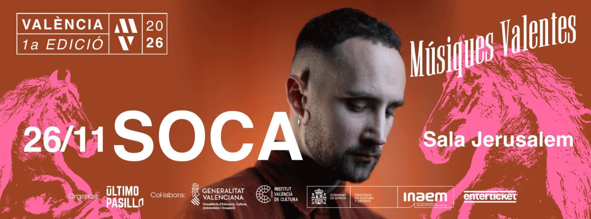 SOCA en València: Músiques Valentes en concierto