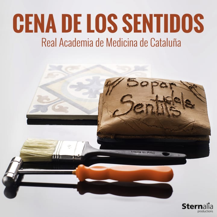 Cena sensorial con mentalismo en la Real Academia de Medicina