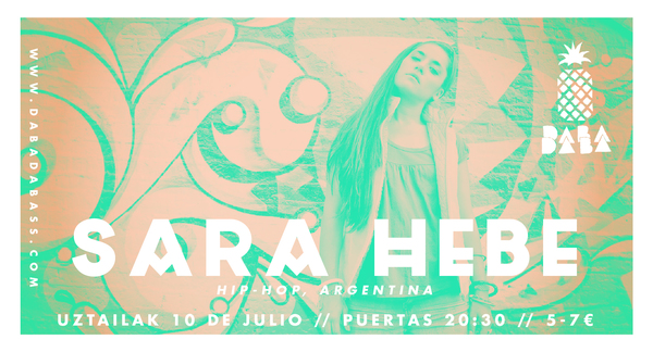 Concierto de Sara Hebe en Valencia | Peter Rock Club