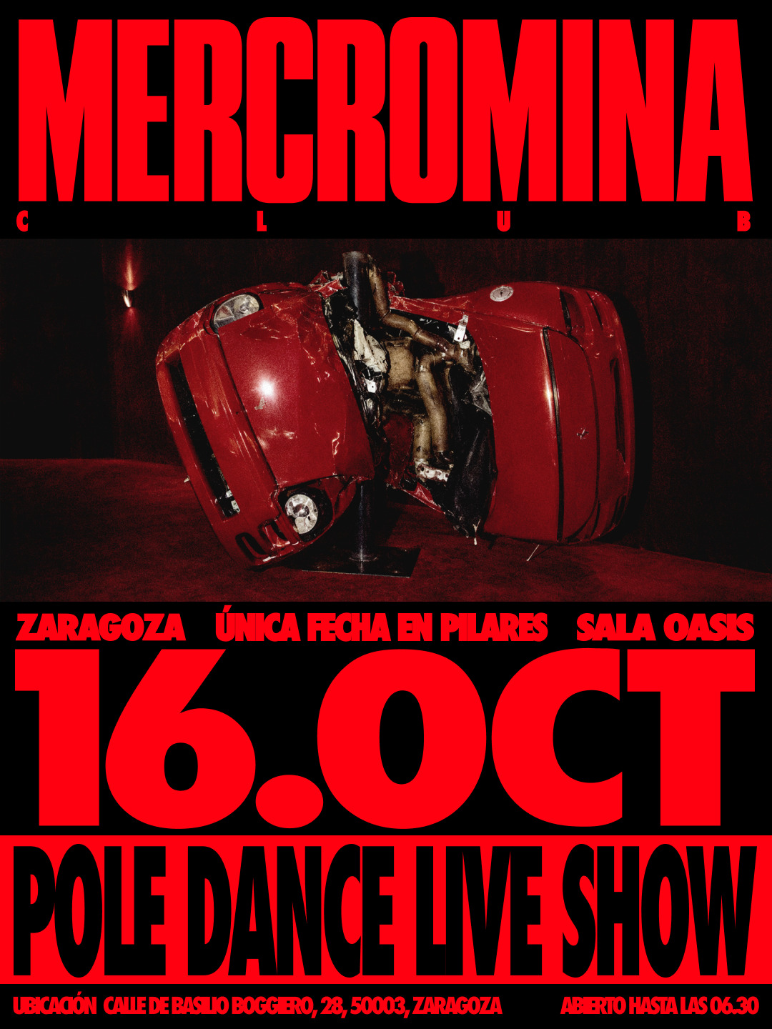 Mercromina Club en las Fiestas del Pilar, Zaragoza