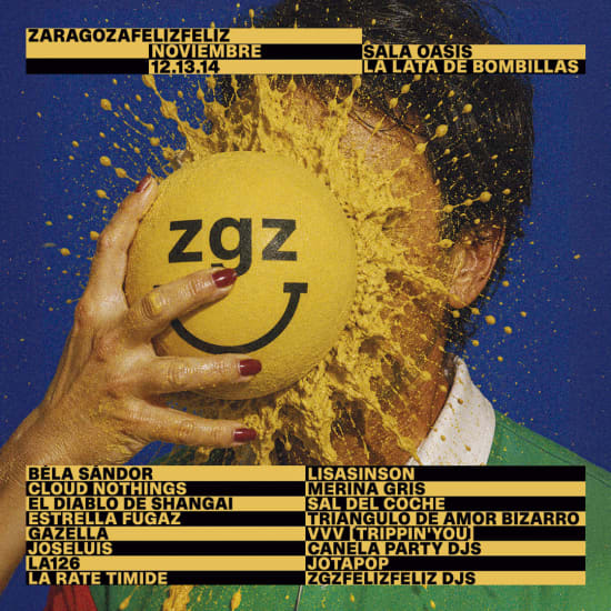 Zaragoza Feliz Feliz 2026: Música en Sala Oasis Zaragoza