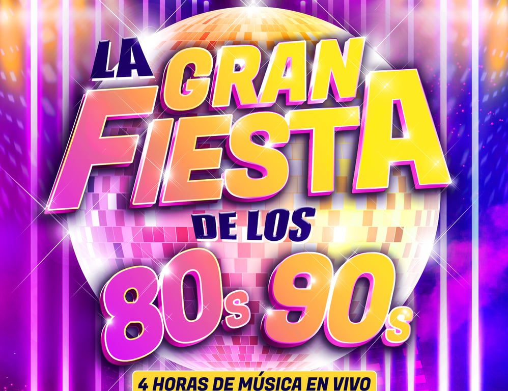 La Gran Fiesta de los 80 y 90 en Sevilla | Música en Vivo
