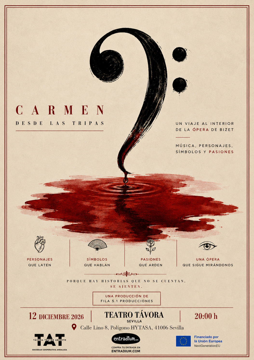 Ópera Carmen en Sevilla: Disfruta en el Teatro Salvador Távora