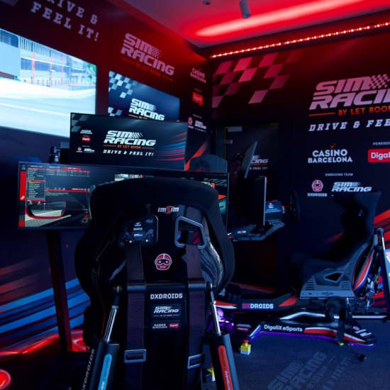 Simracing: El horizonte del circuito en Barcelona