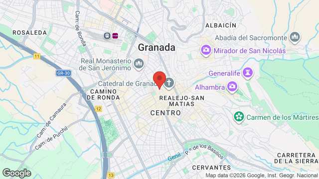 Mapa de Centro Federico Garcia Lorca