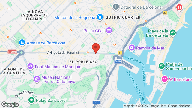 Mapa de Teatre Apolo