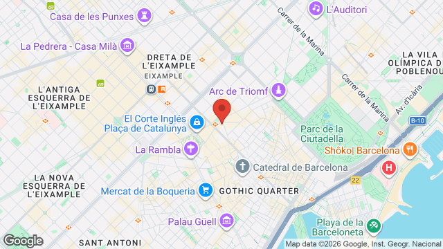Mapa de Teatre Borràs