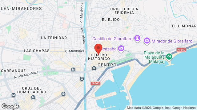 Mapa de Flamenco - El Gallo Ronco