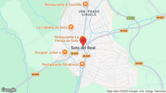 Mapa de Soto del Real