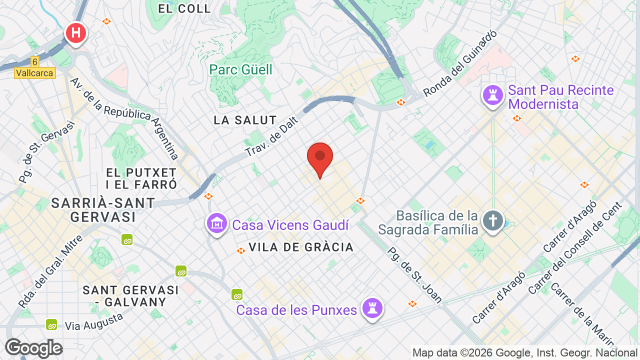 Mapa de La Casa Del Musics