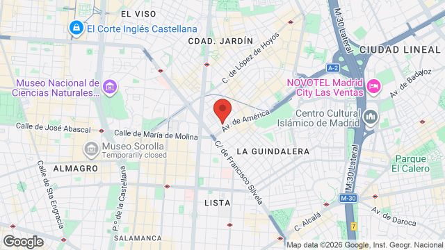 Mapa de Sala de Arte Joven
