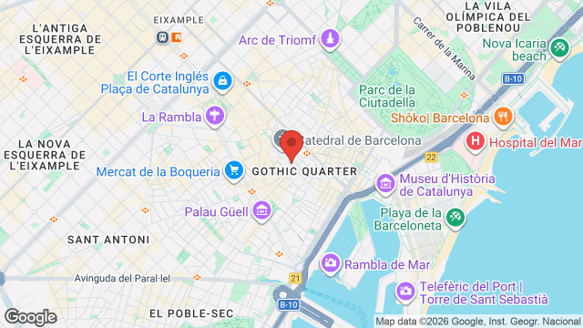 Mapa de Craft Barcelona